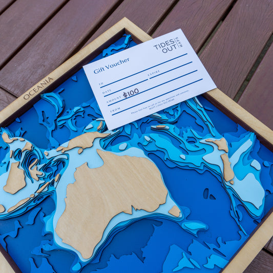 Gift Cards & Vouchers - Tide's Out Maps