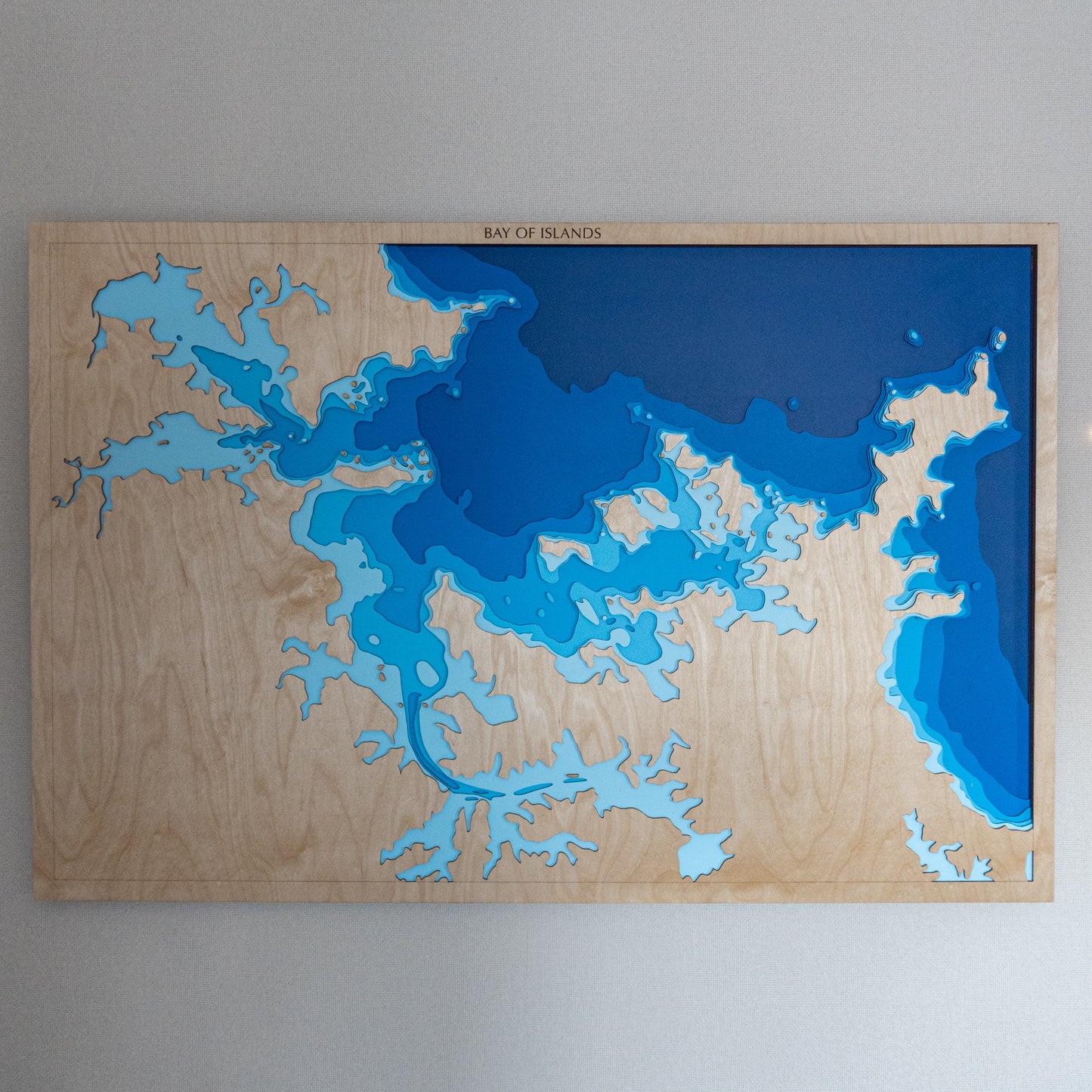 Bay of Islands, Northland, New Zealand - XL - Tide's Out Maps