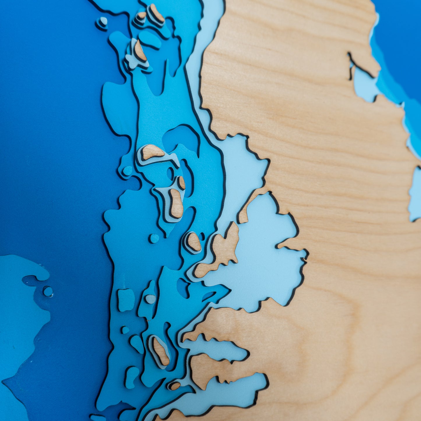 Coromandel Peninsula, Waikato, New Zealand - XL - Tide's Out Maps
