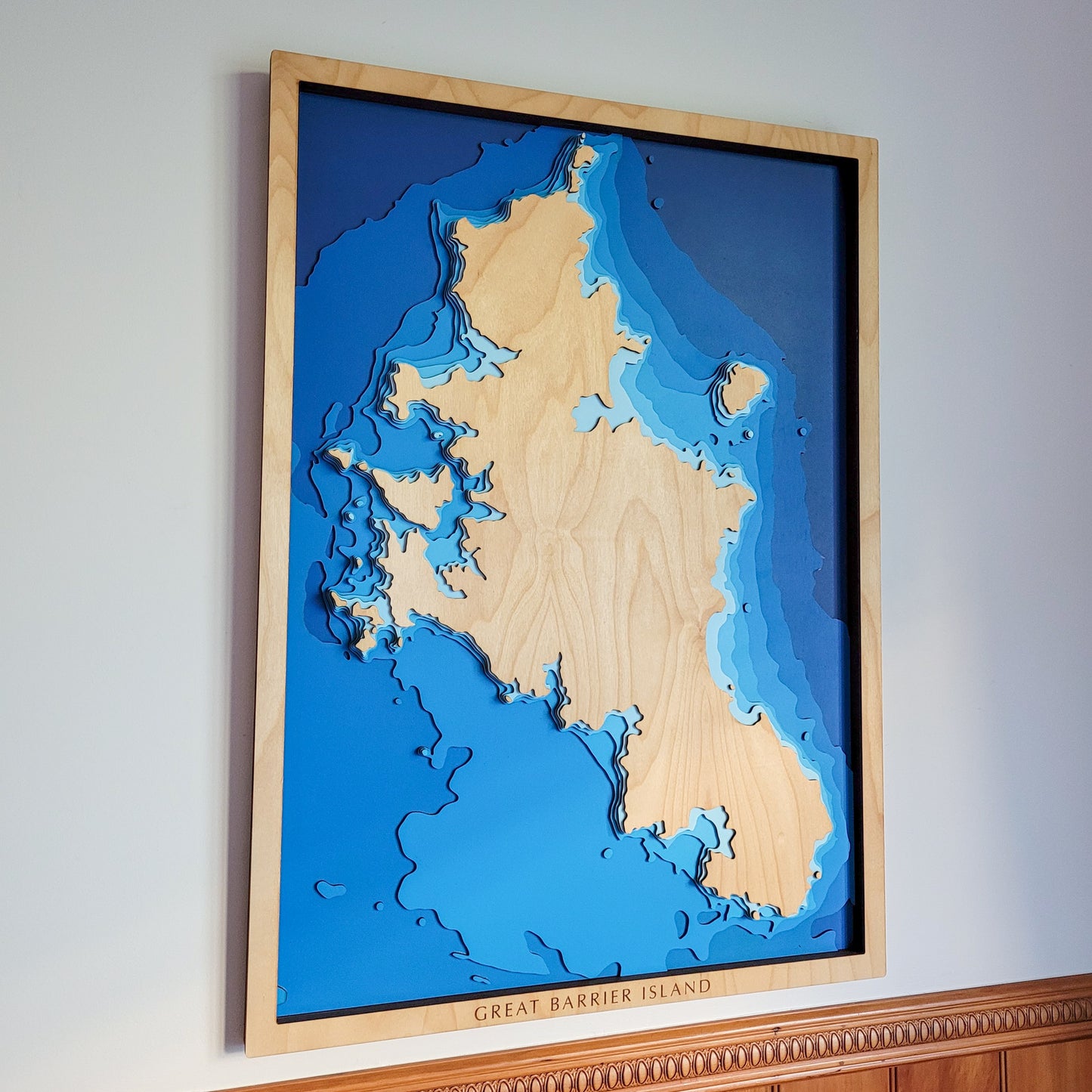 Great Barrier Island - Large - Tide's Out Maps