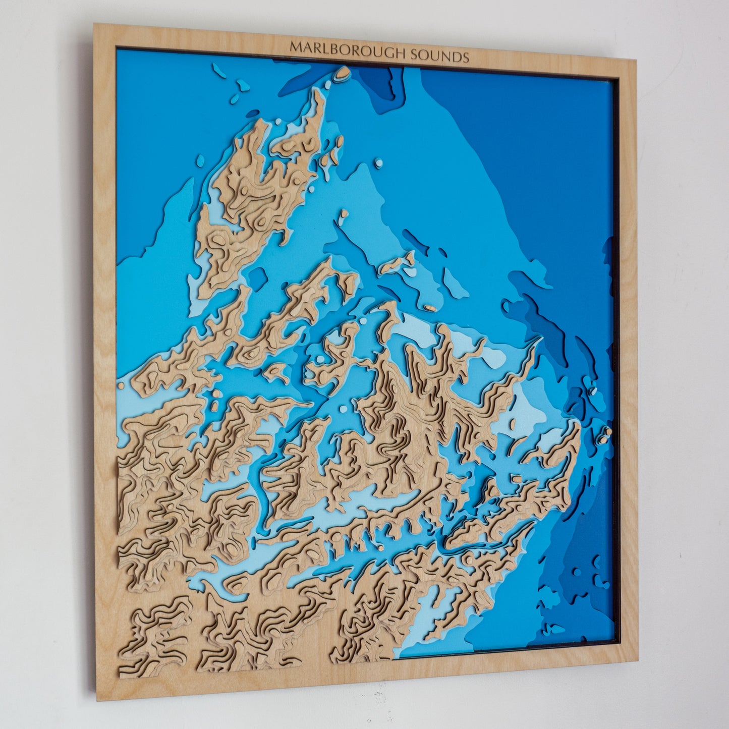 Marlborough Sounds, Marlborough, New Zealand - Medium - Tide's Out Maps