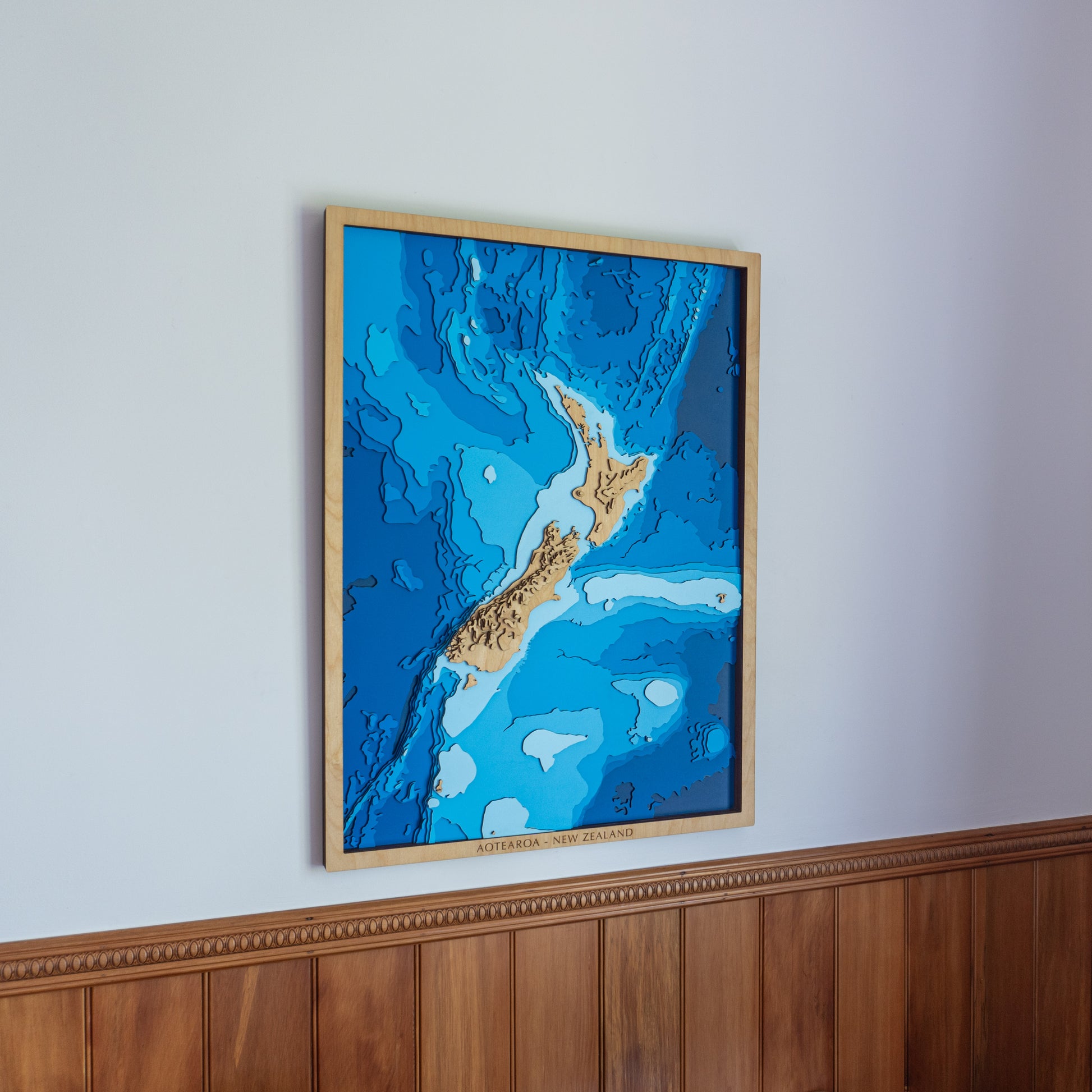 New Zealand - Large - Tide's Out Maps