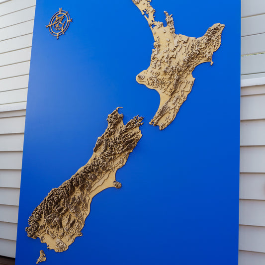 New Zealand Topo - XL - Tide's Out Maps