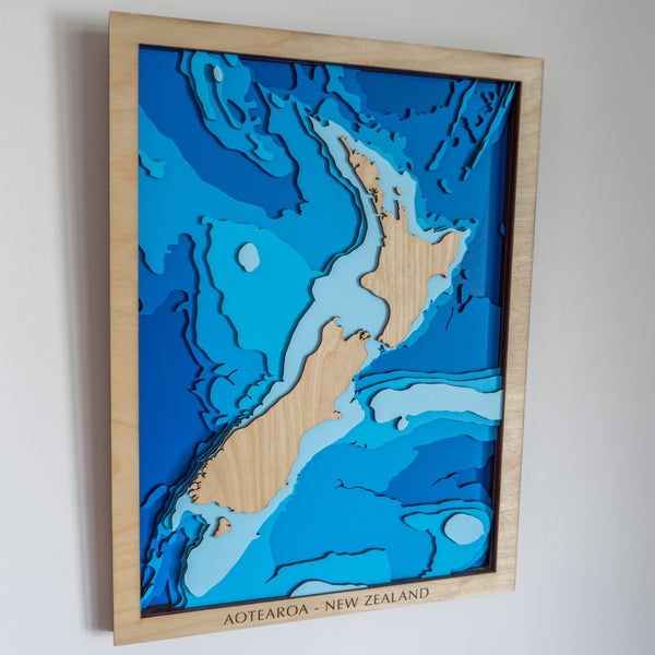 New Zealand - Small - Tide's Out Maps