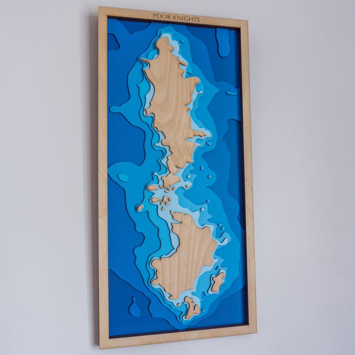 Poor Knights Islands - Medium - Tide's Out Maps