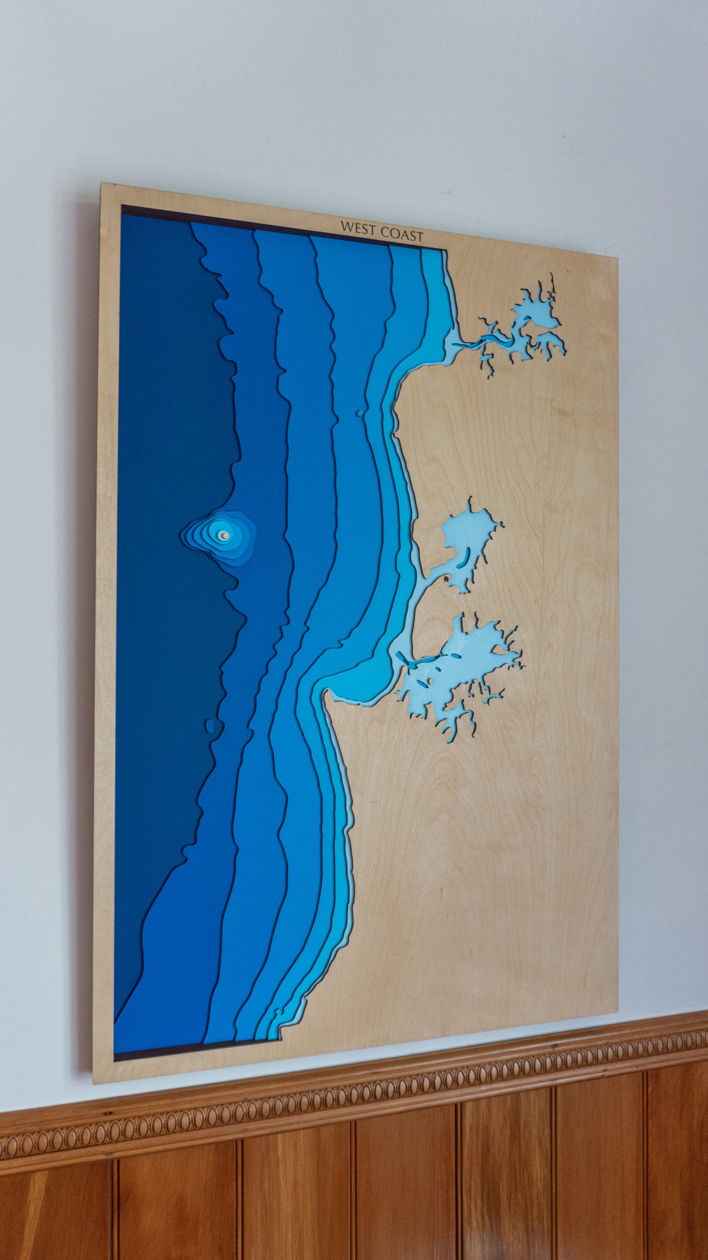 Raglan-Kawhia Harbour, Waikato, New Zealand - Large - Tide's Out Maps