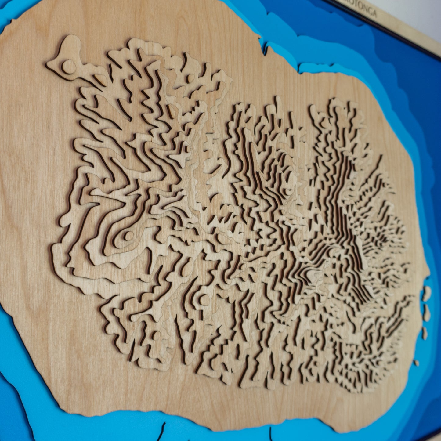 Rarotonga, Cook Islands - Large - Tide's Out Maps