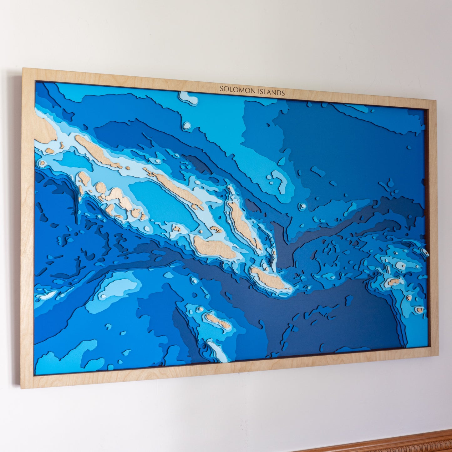 The Solomon Islands | Large - Tide's Out Maps