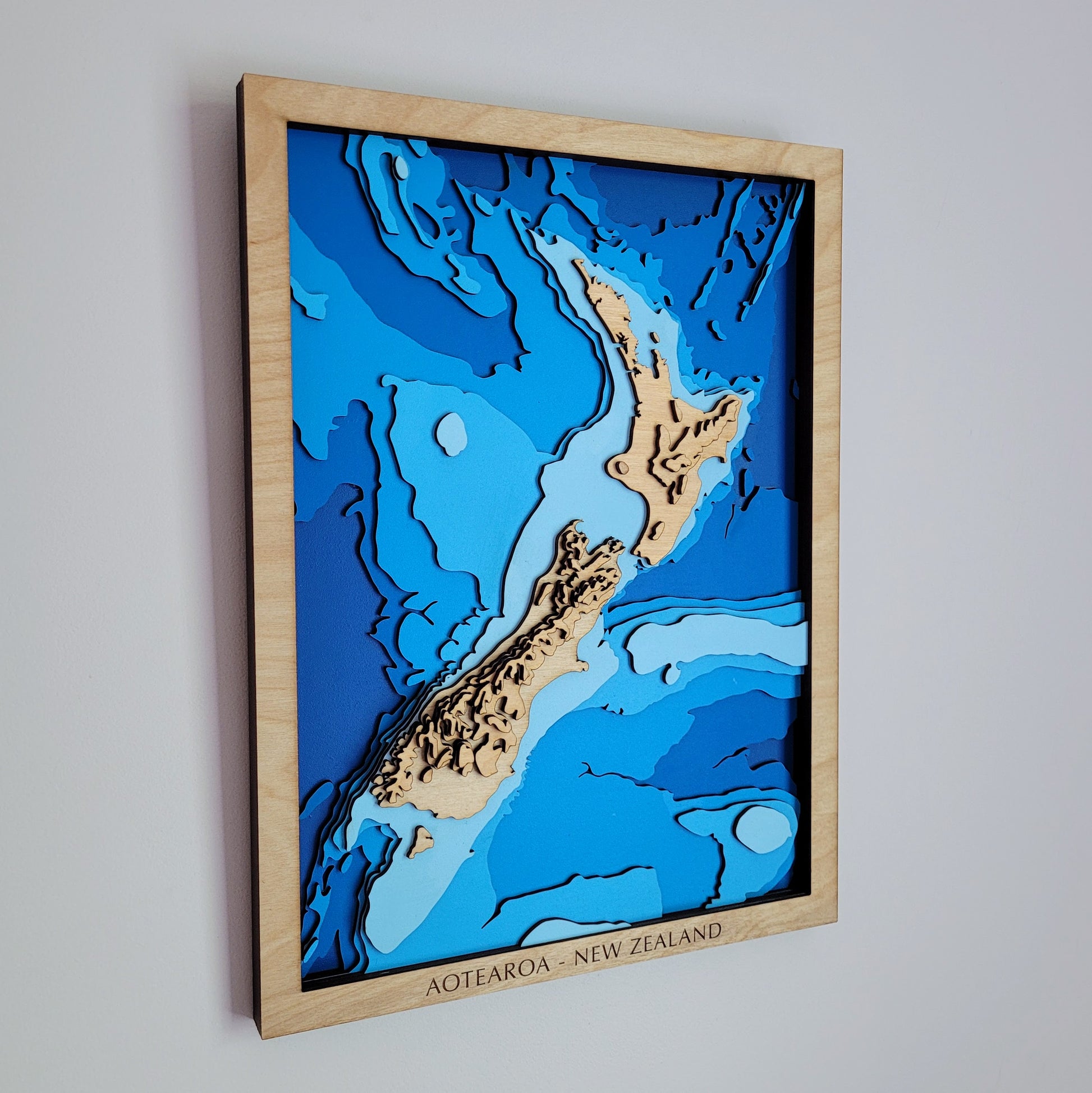 New Zealand - Small - Tide's Out Maps