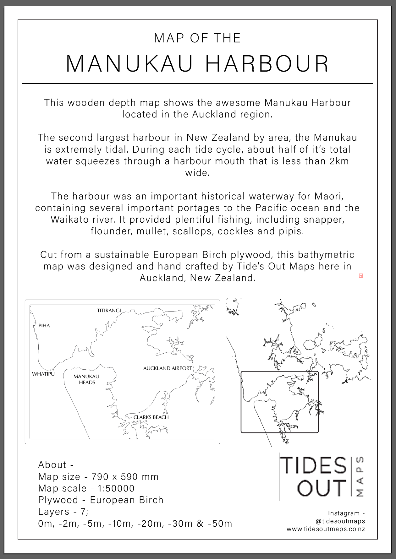 Manukau Harbour - Tide's Out Maps