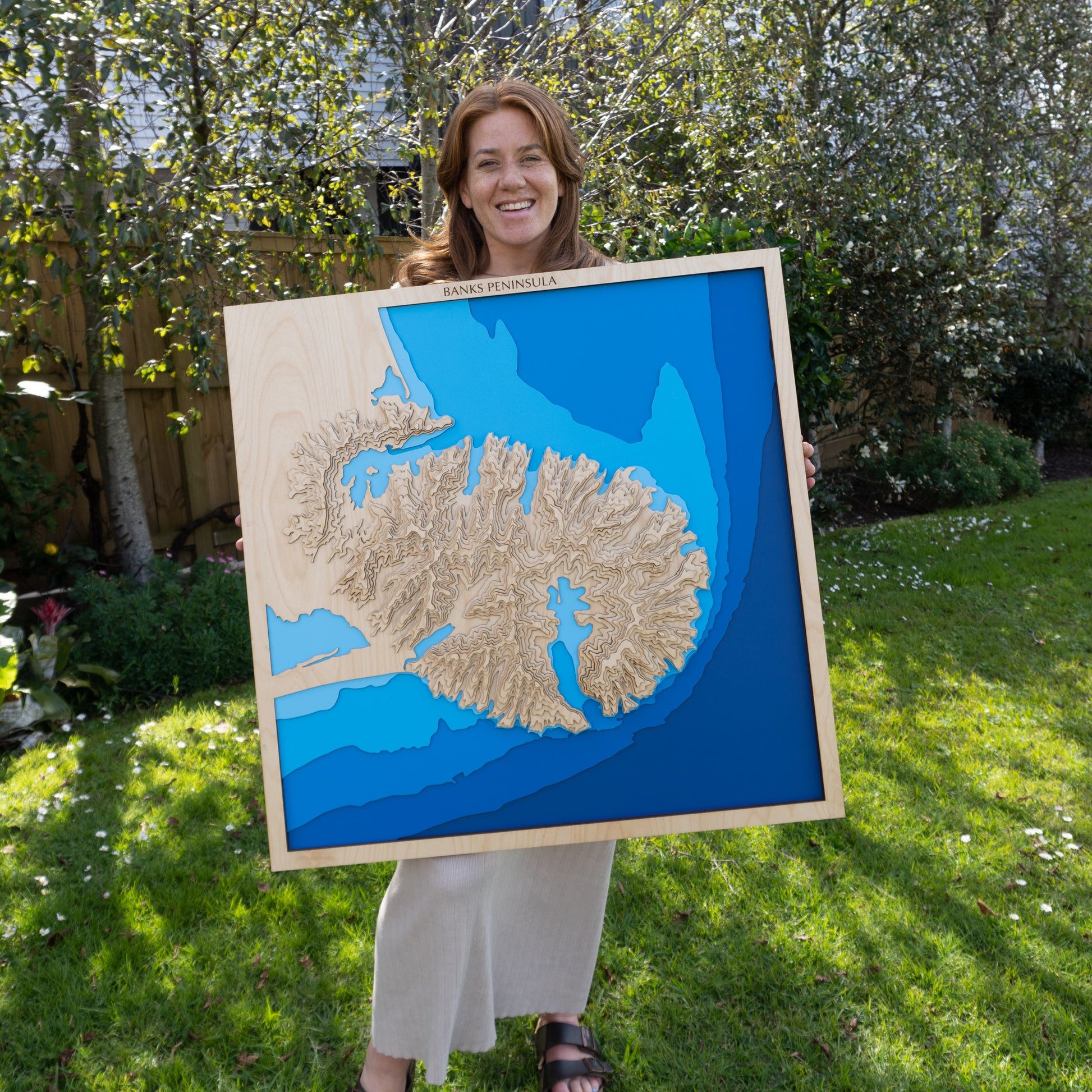 Banks Peninsula, Canterbury, New Zealand – XL - Tide's Out Maps