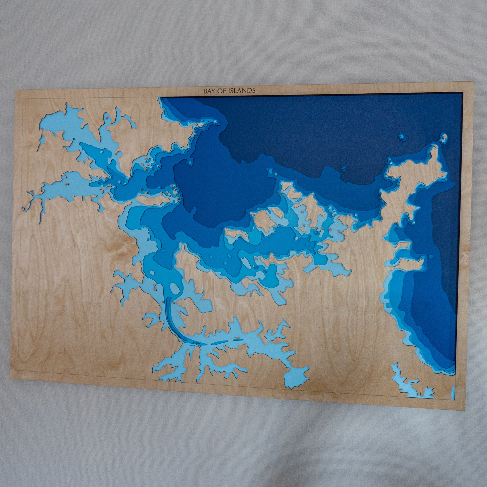 Bay of Islands, Northland, New Zealand - XL - Tide's Out Maps