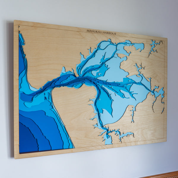 Manukau Harbour, Auckland Region, New Zealand – Large - 3D