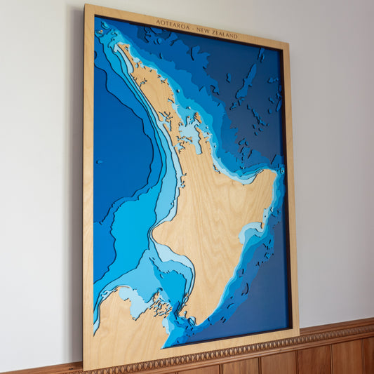 North Island - NZ - Tide's Out Maps