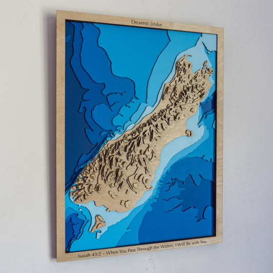 South Island, NZ | Medium - Tide's Out Maps