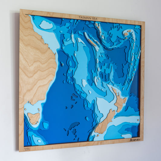 Tasman Sea | Medium - Tide's Out Maps