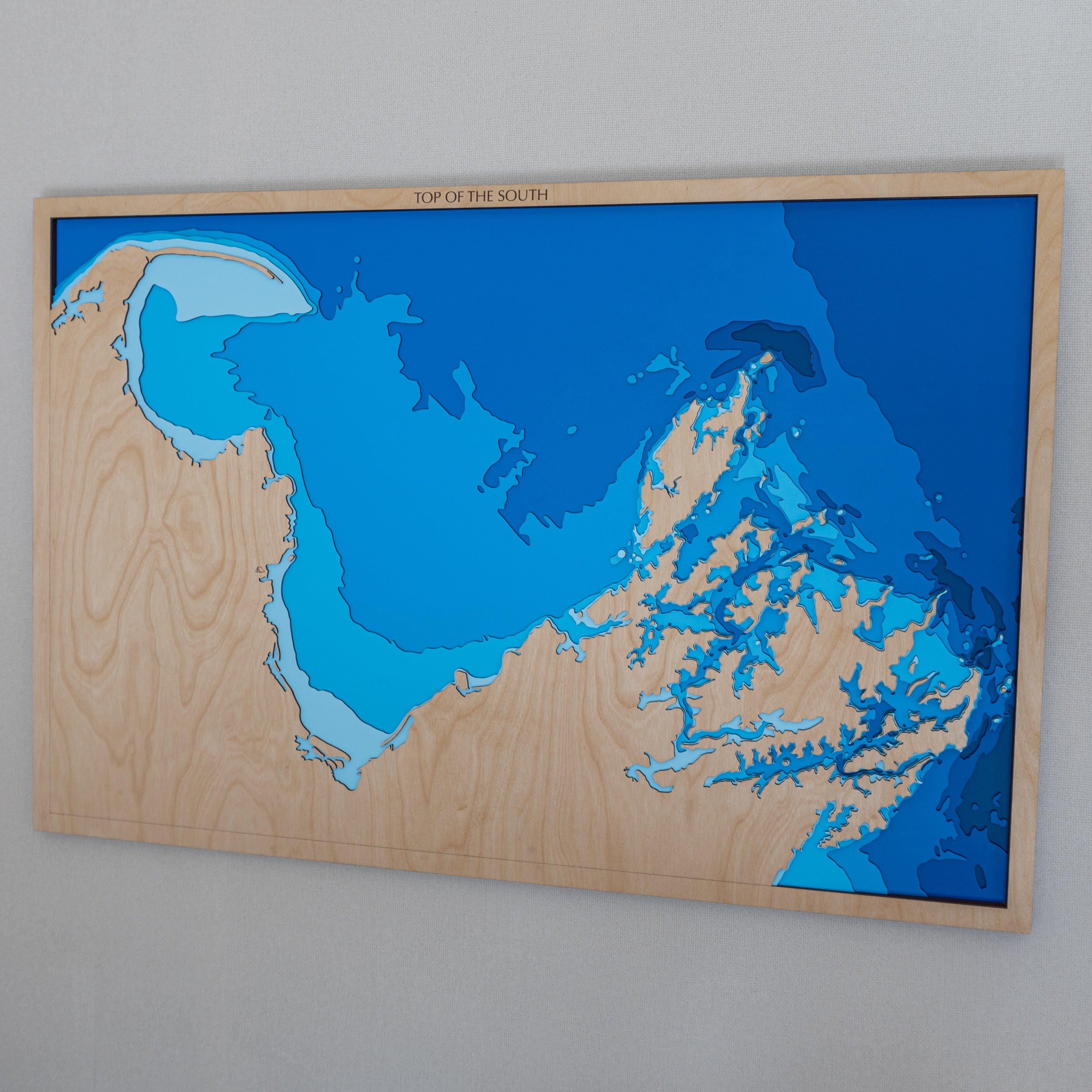 Tides Out Maps - Top of the South Island, New Zealand - XL – Tide's Out ...