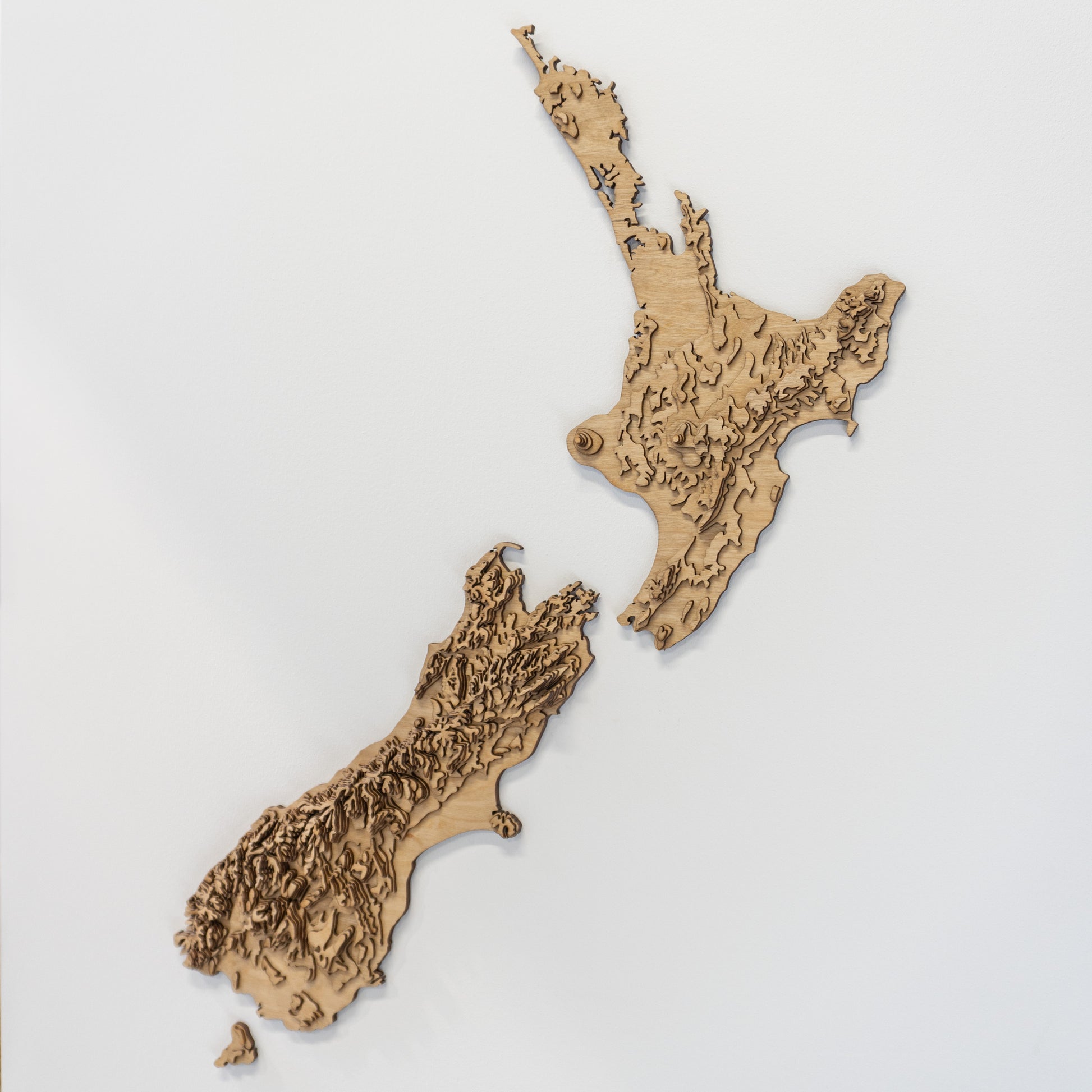 New Zealand Topographic Map | Large - detail