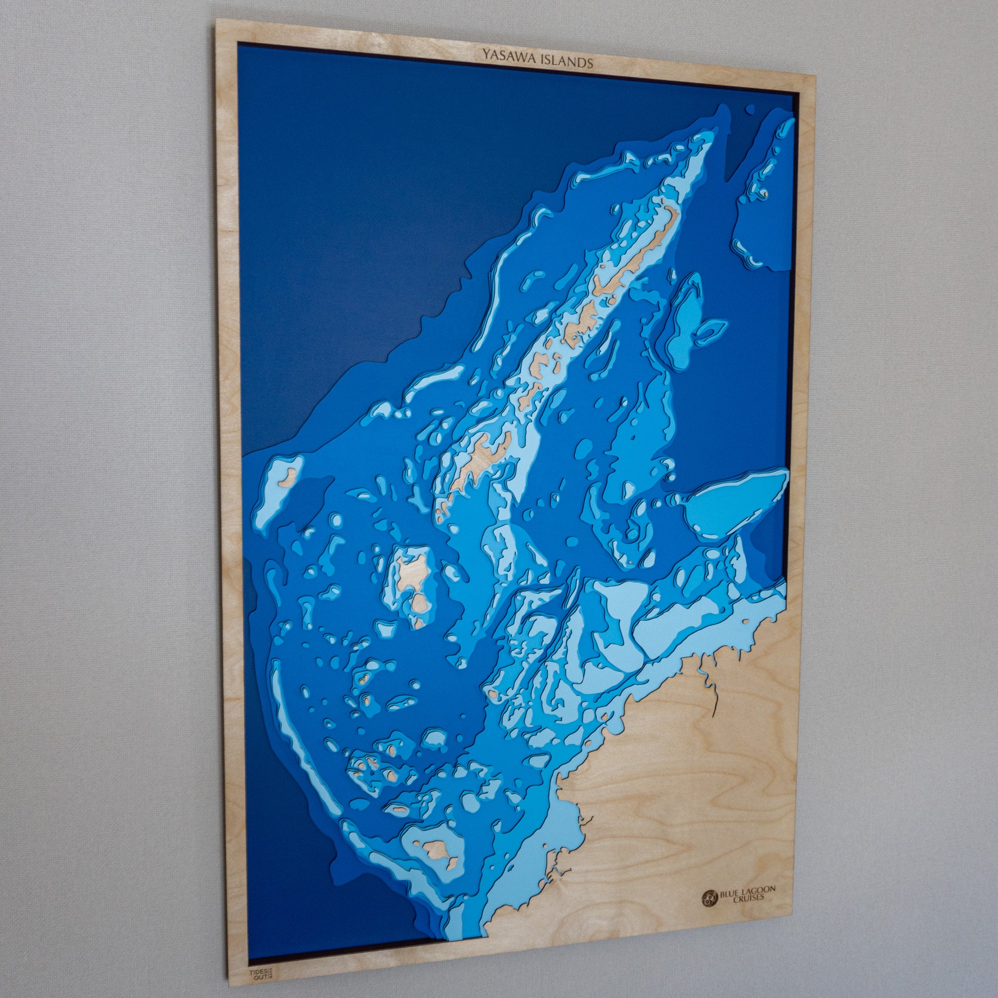The Yasawa Islands, Fiji | XL - Tides Out Maps