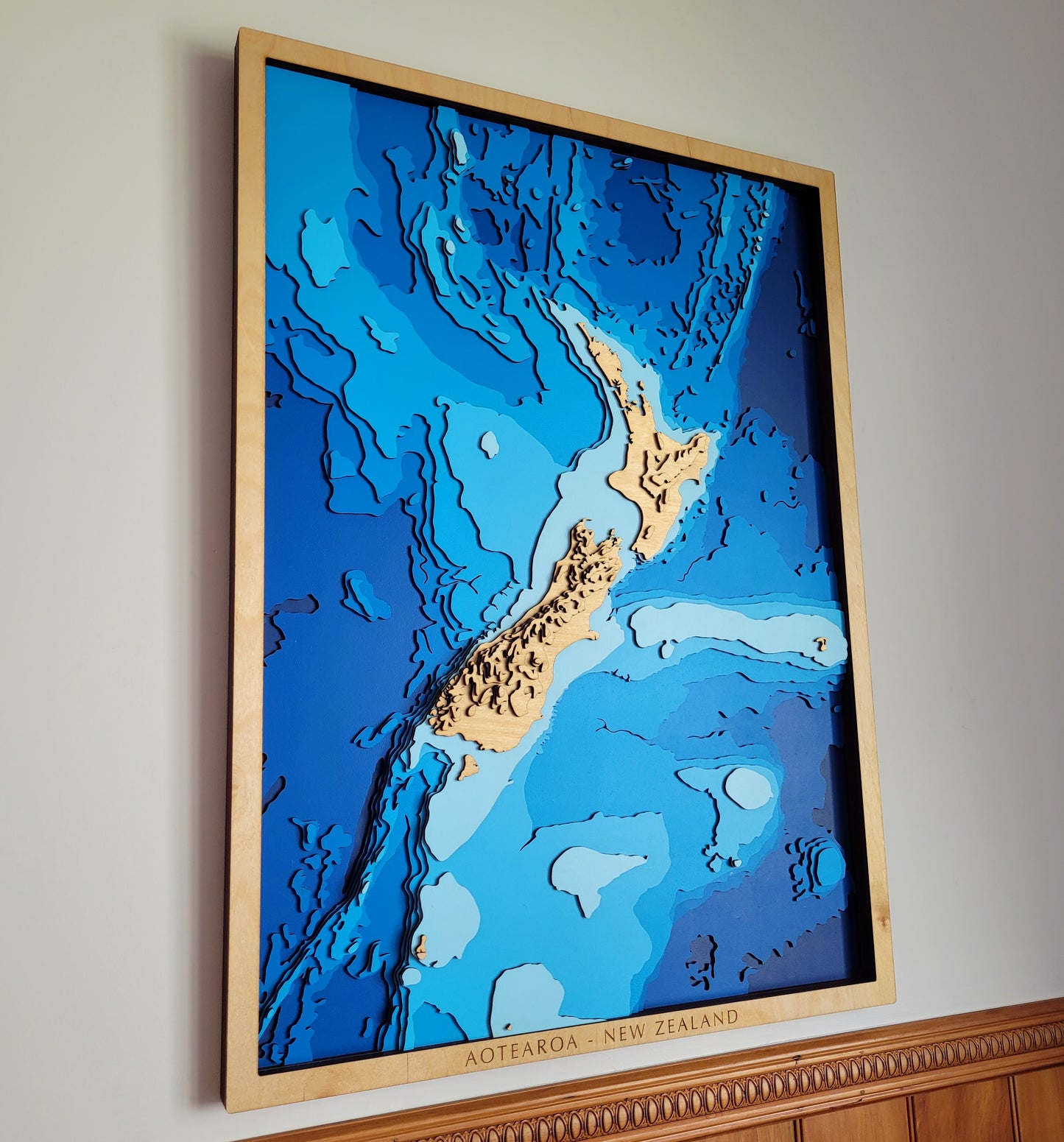 Aotearoa - New Zealand (Large) - Tide's Out Maps